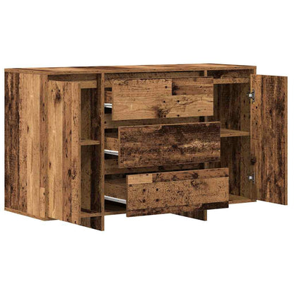 Sideboard mit Schubladen Altholz 120 x 41 x 75 cm Holzwerkstoff