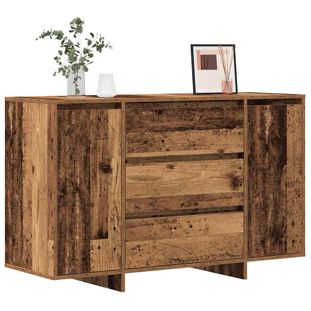 Sideboard mit Schubladen Altholz 120 x 41 x 75 cm Holzwerkstoff