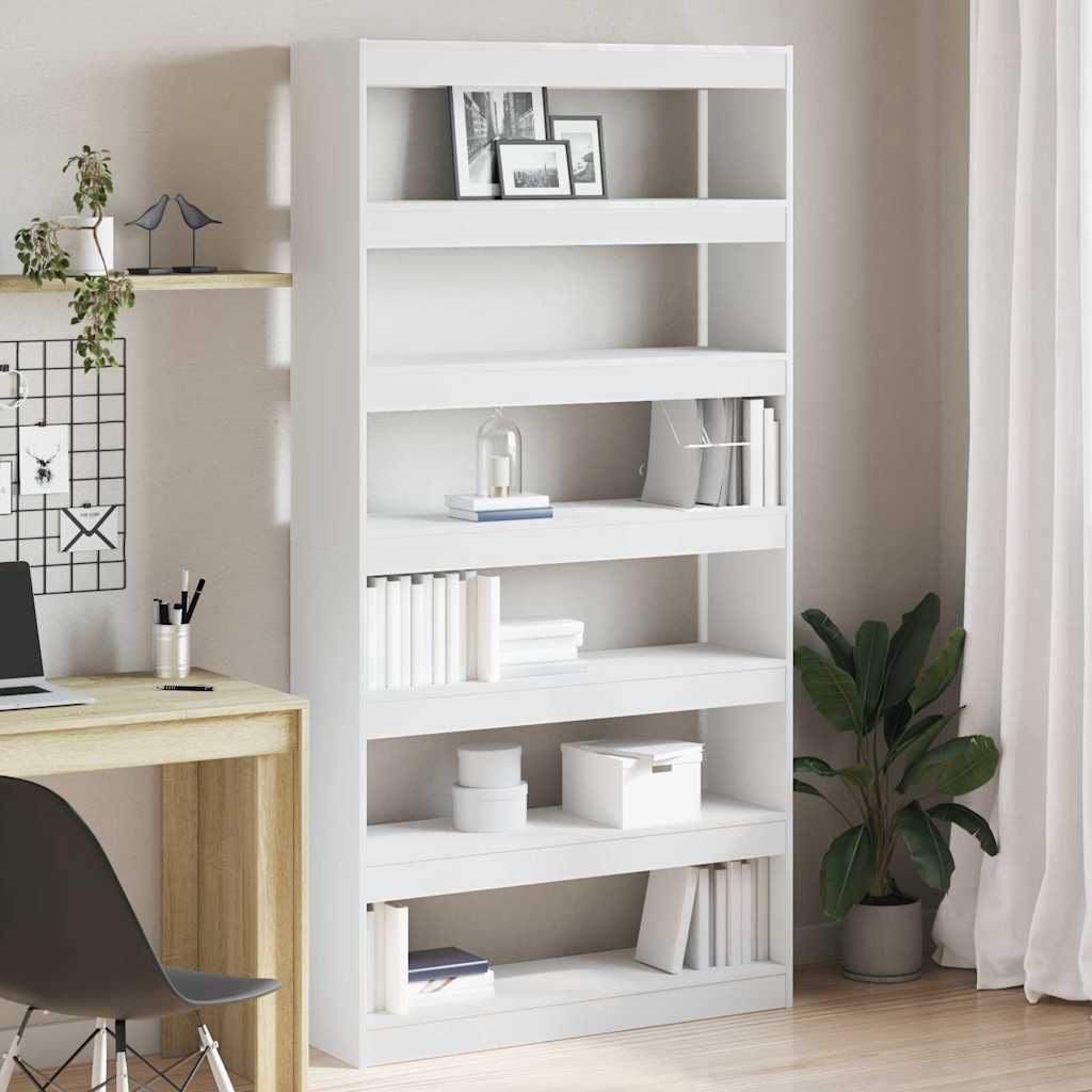 Bücherregal Weiß Holzwerkstoff