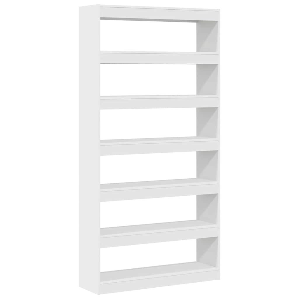 Bücherregal Weiß Holzwerkstoff