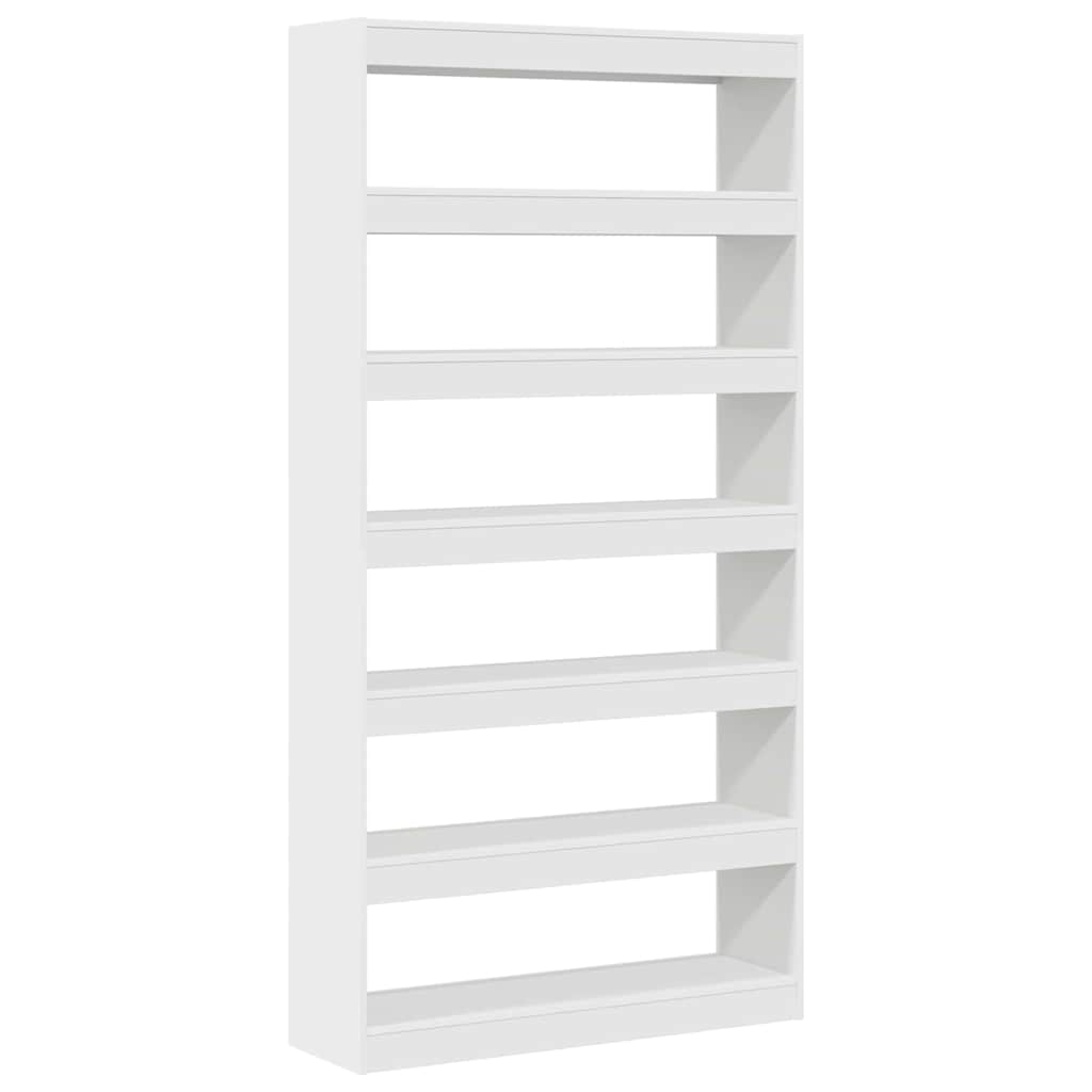 Bücherregal Weiß Holzwerkstoff