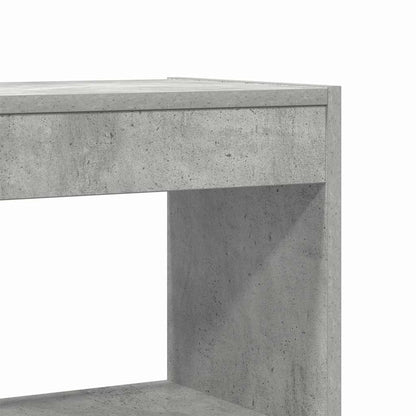 Bücherregal Grau Holzwerkstoff