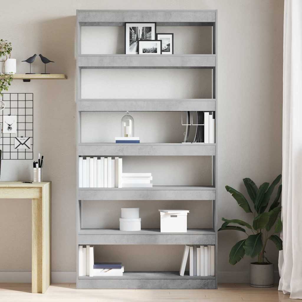 Bücherregal Grau Holzwerkstoff
