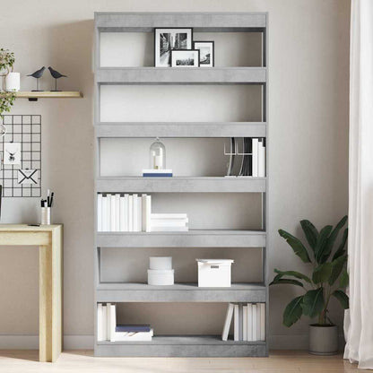 Bücherregal Grau Holzwerkstoff