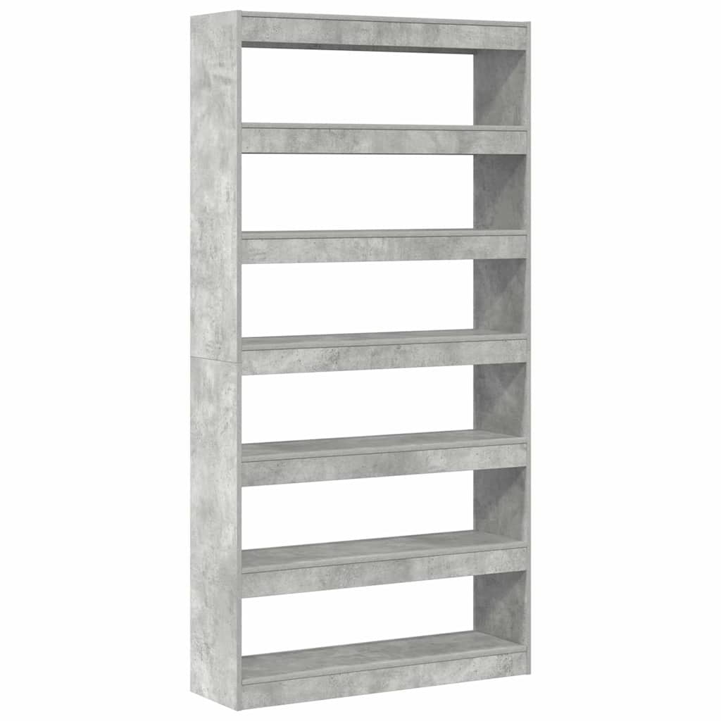 Bücherregal Grau Holzwerkstoff
