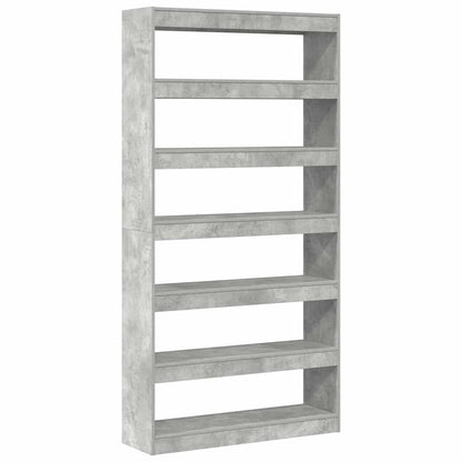 Bücherregal Grau Holzwerkstoff