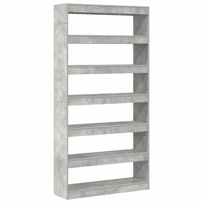 Bücherregal Grau Holzwerkstoff