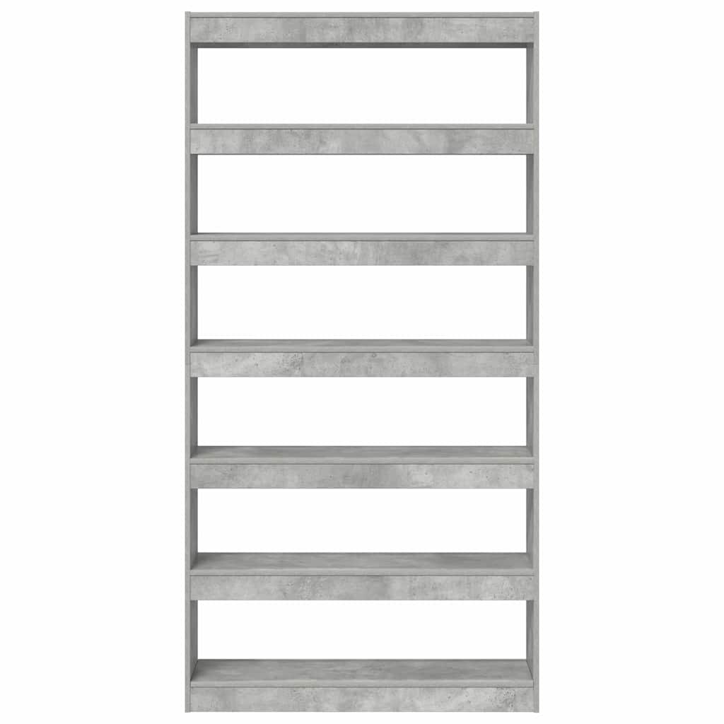 Bücherregal Grau Holzwerkstoff