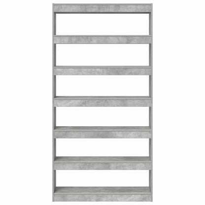 Bücherregal Grau Holzwerkstoff