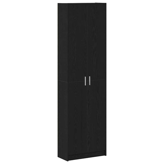 Kleiderschrank Schwarze Eiche 55 x 25 x 189 cm Holzwerkstoff