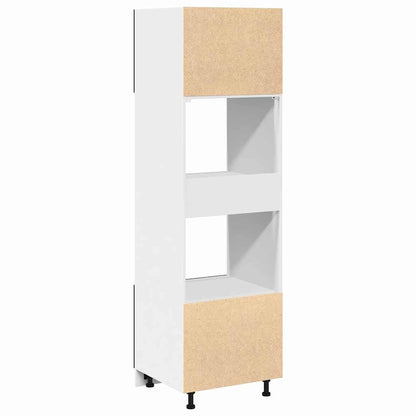 Mikrowellenregal Schwarze Eiche 60 x 57 x 207 cm Holzwerkstoff
