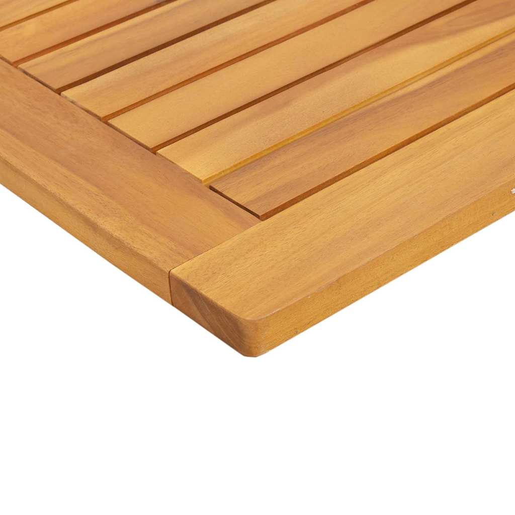 Tischplatte Braun 80 x 40 x 2 cm Akazie Massivholz