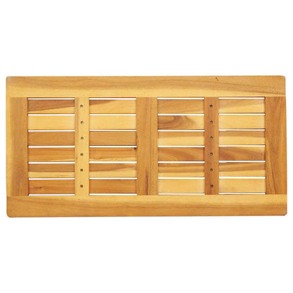Tischplatte Braun 80 x 40 x 2 cm Akazie Massivholz