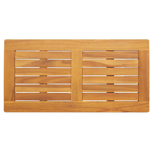 Tischplatte Braun 80 x 40 x 2 cm Akazie Massivholz