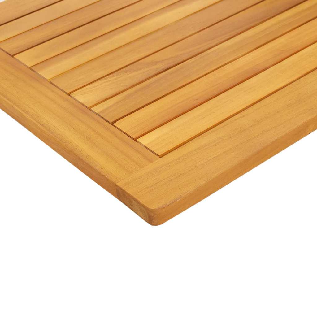Tischplatte Braun 100 x 50 x 2 cm Akazie Massivholz