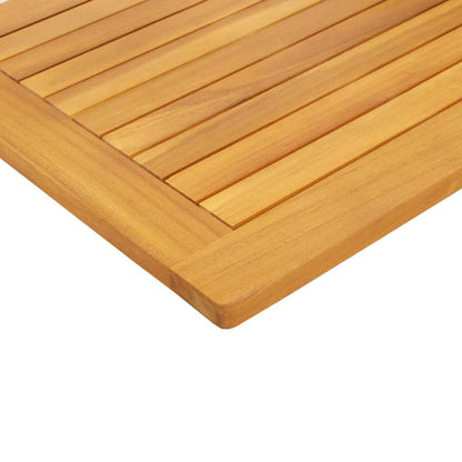 Tischplatte Braun 100 x 50 x 2 cm Akazie Massivholz