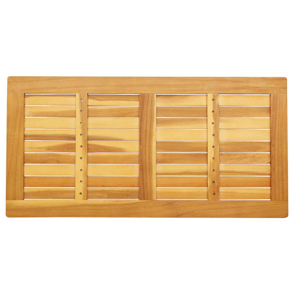 Tischplatte Braun 100 x 50 x 2 cm Akazie Massivholz