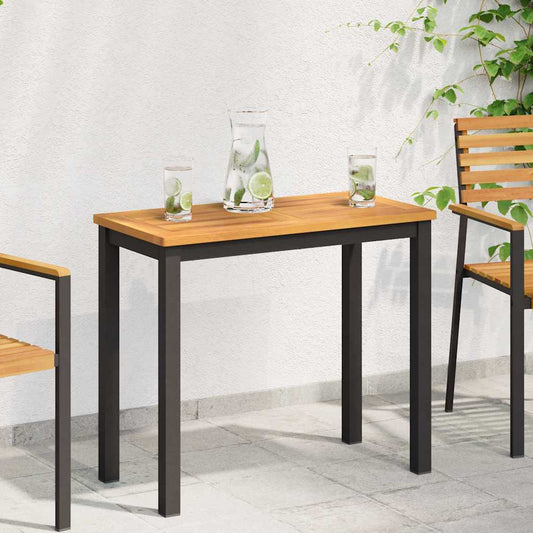 Tischplatte Braun 100 x 50 x 2 cm Akazie Massivholz