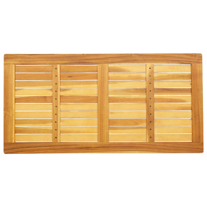 Tischplatte Braun 110 x 55 x 2 cm Akazie Massivholz