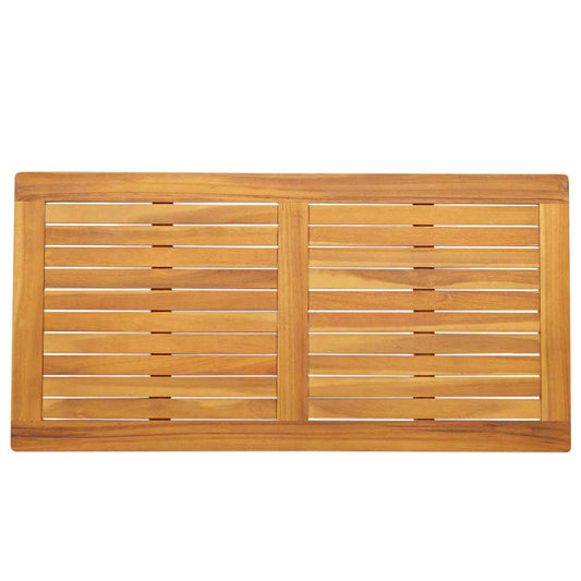 Tischplatte Braun 110 x 55 x 2 cm Akazie Massivholz