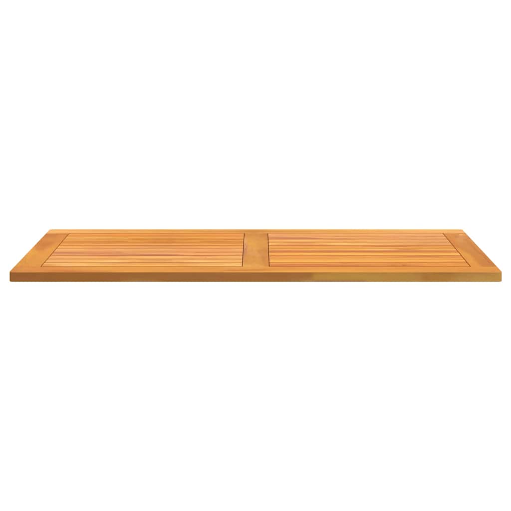 Tischplatte Braun 110 x 55 x 2 cm Akazie Massivholz