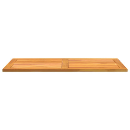 Tischplatte Braun 110 x 55 x 2 cm Akazie Massivholz