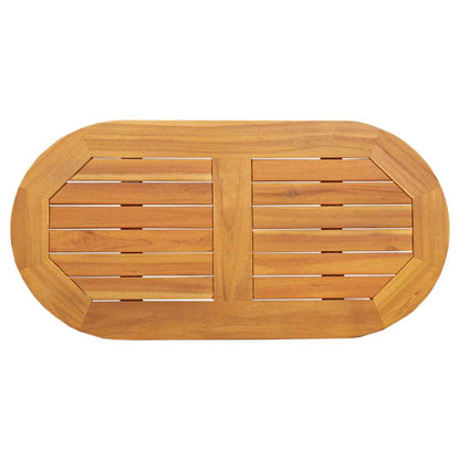 Tischplatte Braun 80 x 40 x 2 cm Akazie Massivholz