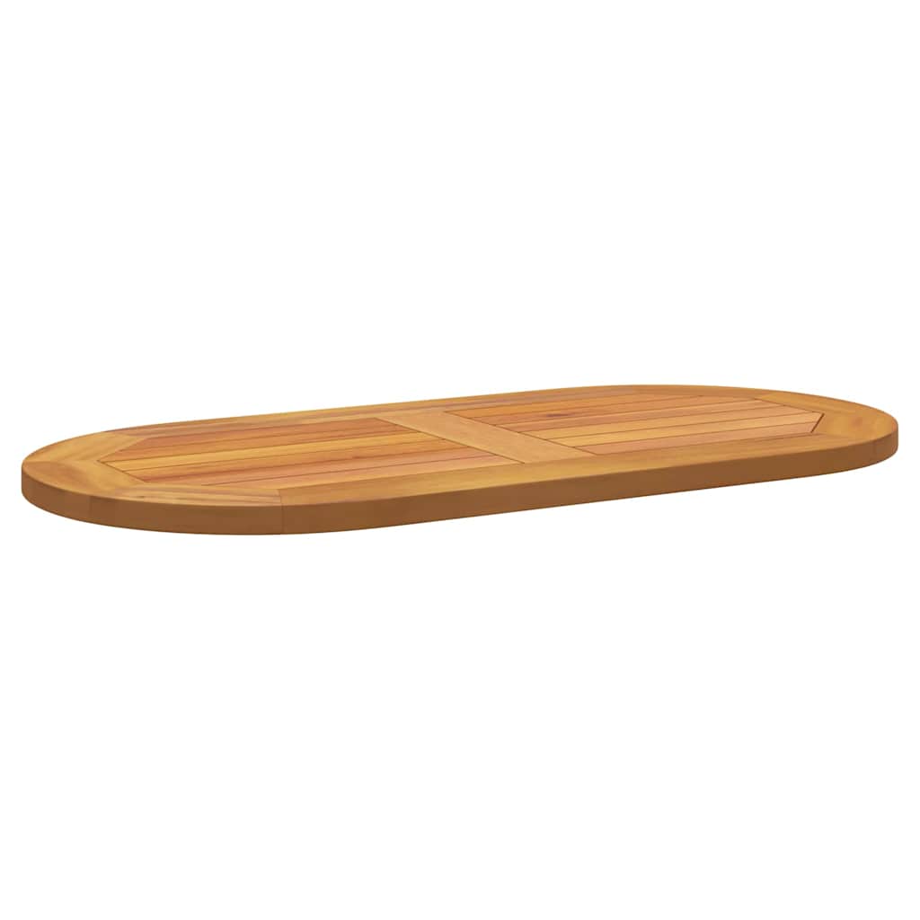 Tischplatte Braun 80 x 40 x 2 cm Akazie Massivholz