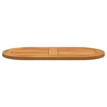 Tischplatte Braun 80 x 40 x 2 cm Akazie Massivholz