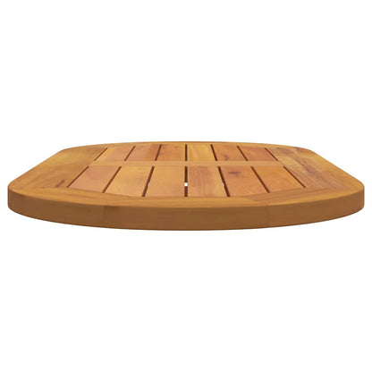 Tischplatte Braun 80 x 40 x 2 cm Akazie Massivholz