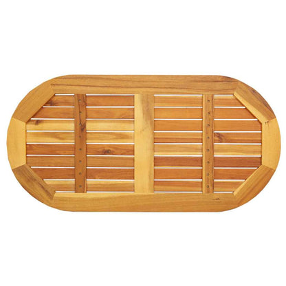 Tischplatte Braun 100 x 50 x 2 cm Akazie Massivholz