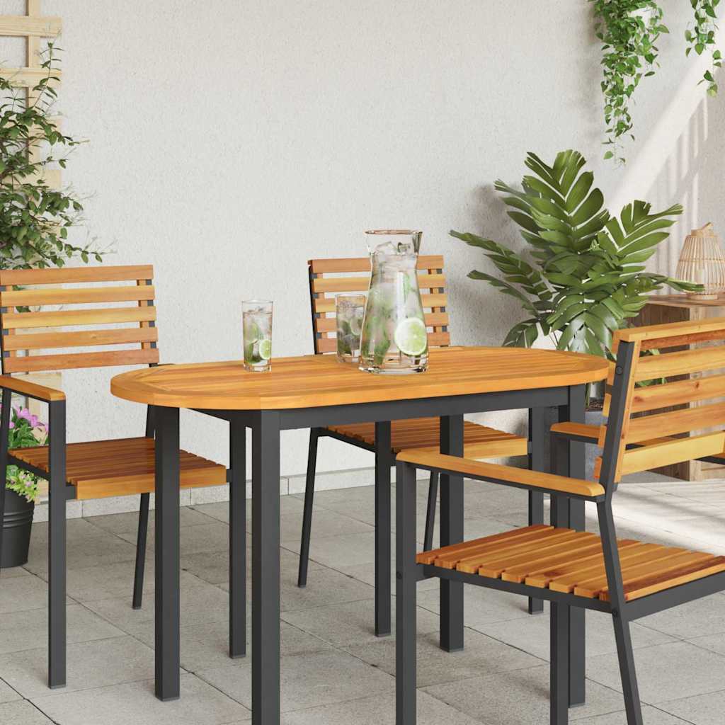 Tischplatte Braun 110 x 55 x 2 cm Akazie Massivholz