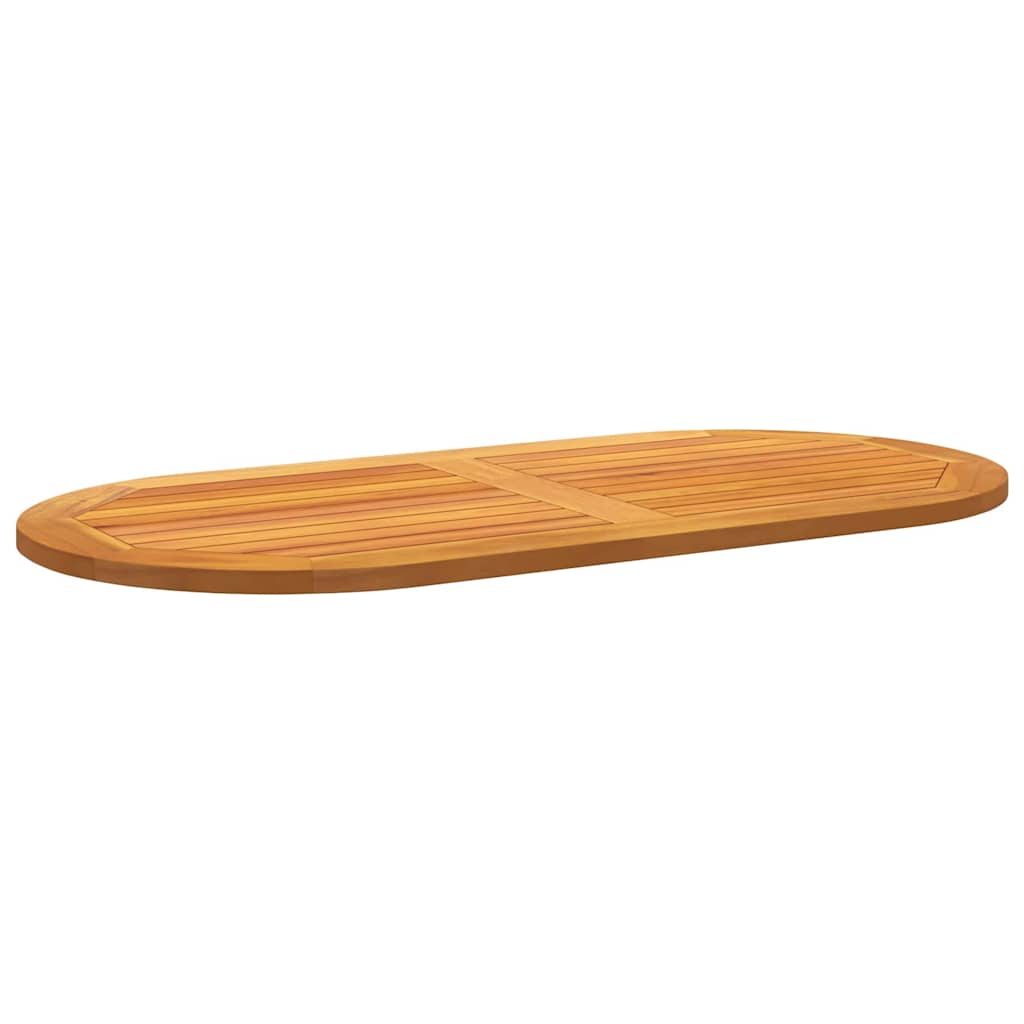 Tischplatte Braun 110 x 55 x 2 cm Akazie Massivholz