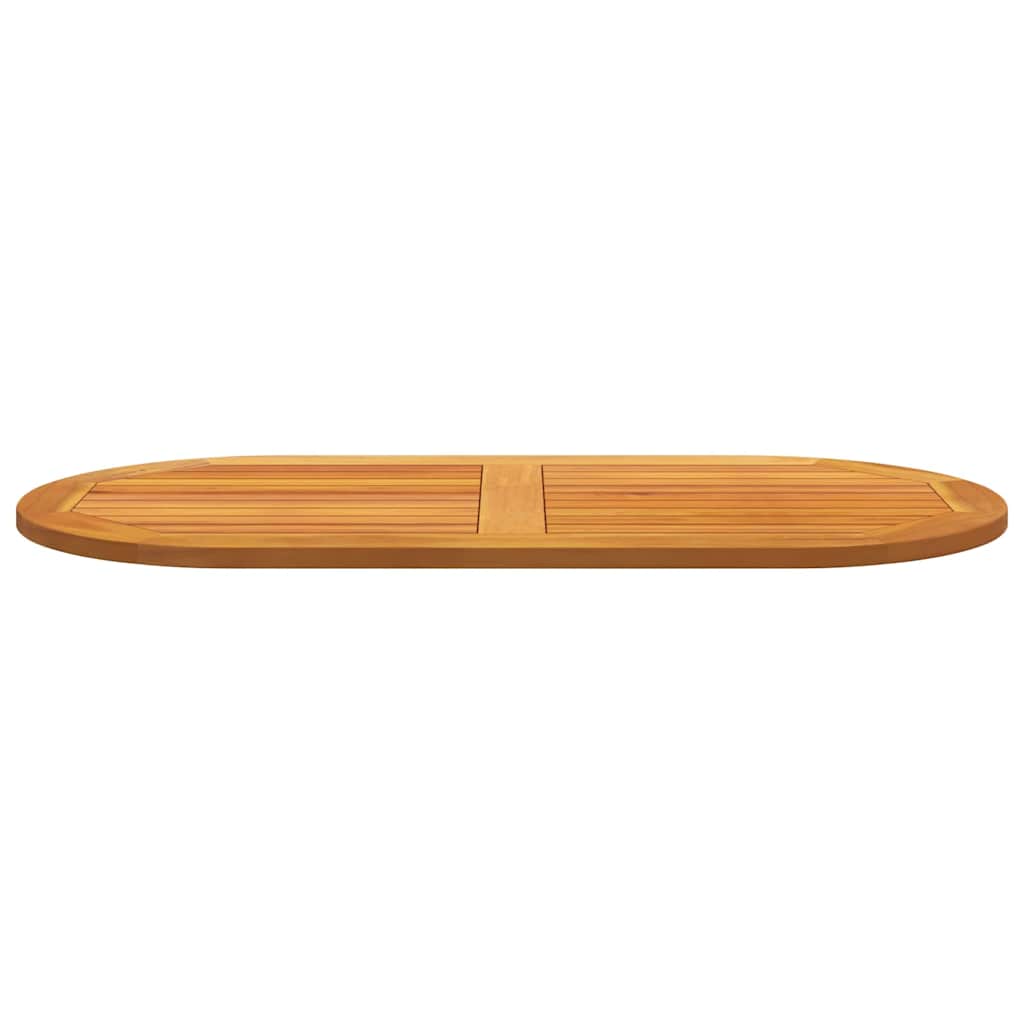 Tischplatte Braun 110 x 55 x 2 cm Akazie Massivholz
