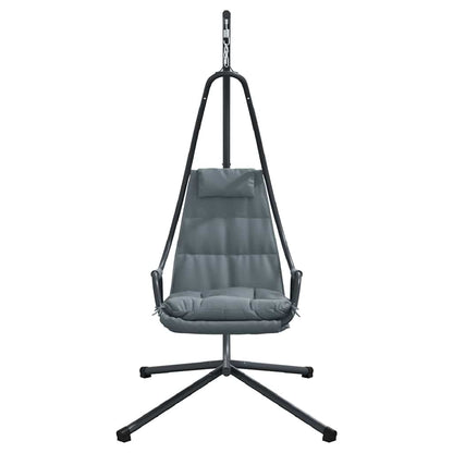 Hängendes Ei-Stuhl Anthrazit 94 x 107 x 196,5 cm Stahl