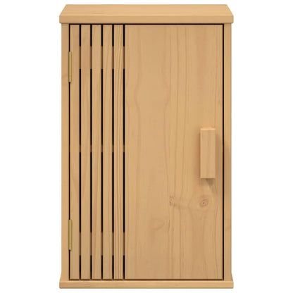 Badezimmermöbelset mit Speicher 3 pcs Braun 114 x 43 x 73.5 cm