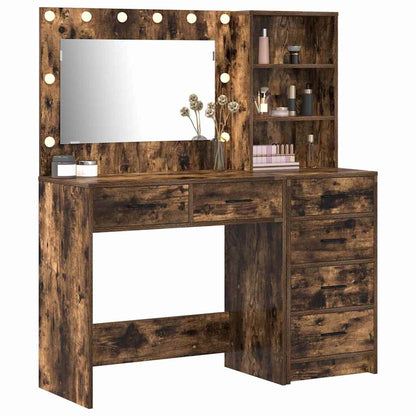 Schminktisch 2 pcs Braun 78,5 x 41 x 135 cm Holzwerkstoff