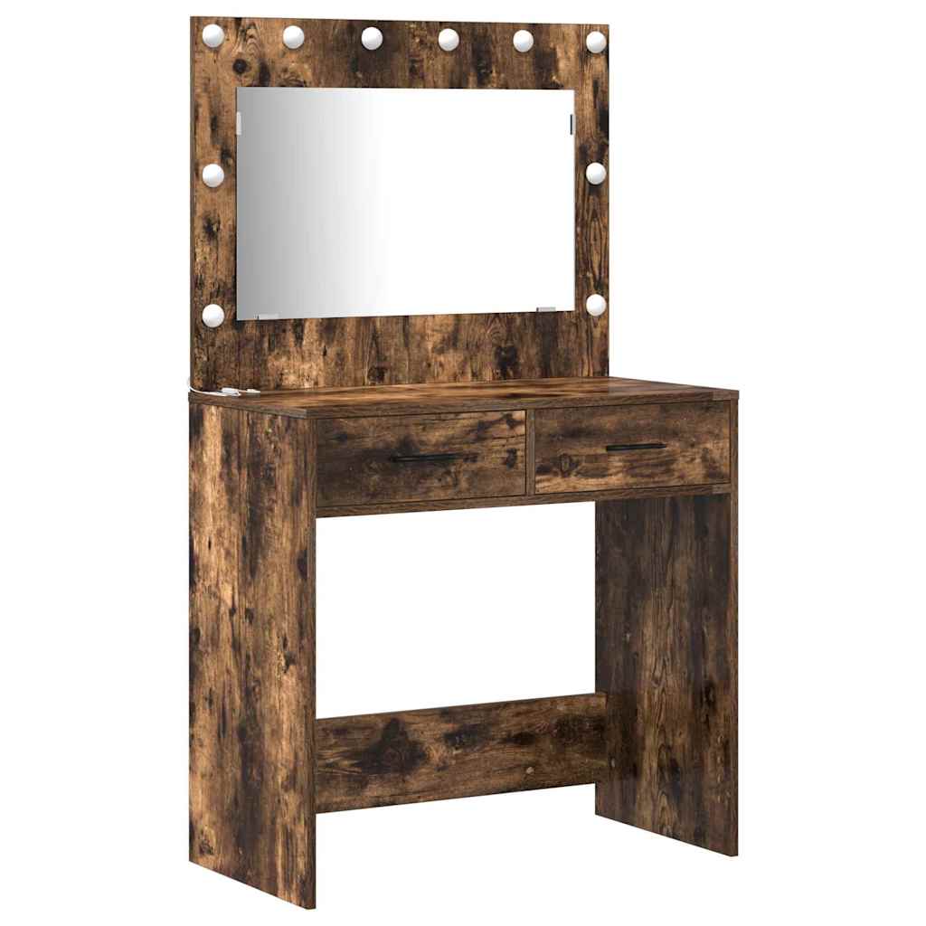 Schminktisch 3 pcs Braun 40 x 41 x 135 cm Holzwerkstoff