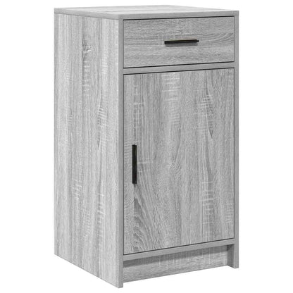 Schminktisch mit Tür 2 pcs Grau 40 x 41 x 75 cm Holzwerkstoff