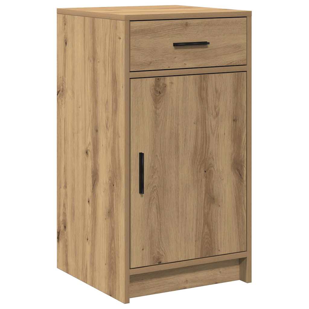 Schminktisch mit Tür 2 pcs Braun 40 x 41 x 75 cm Holzwerkstoff