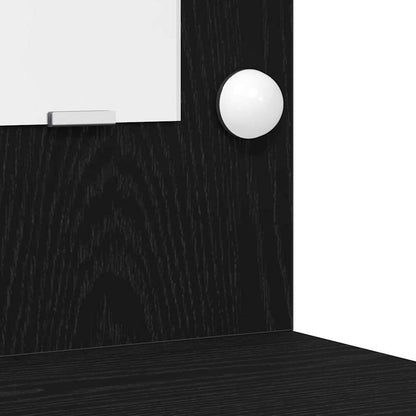 Schminktisch 2 pcs Schwarz 50 x 41 x 135 cm Holzwerkstoff
