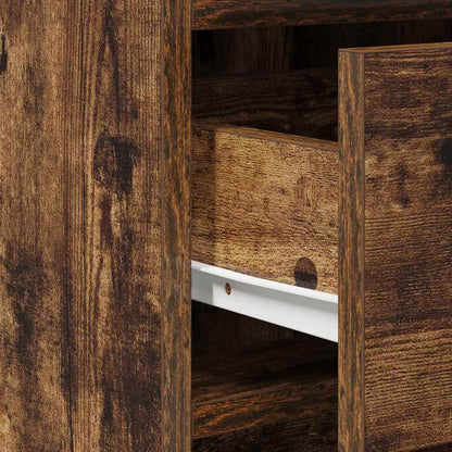 Schminktisch mit Tür 2 pcs Braun 50 x 41 x 135 cm Holzwerkstoff