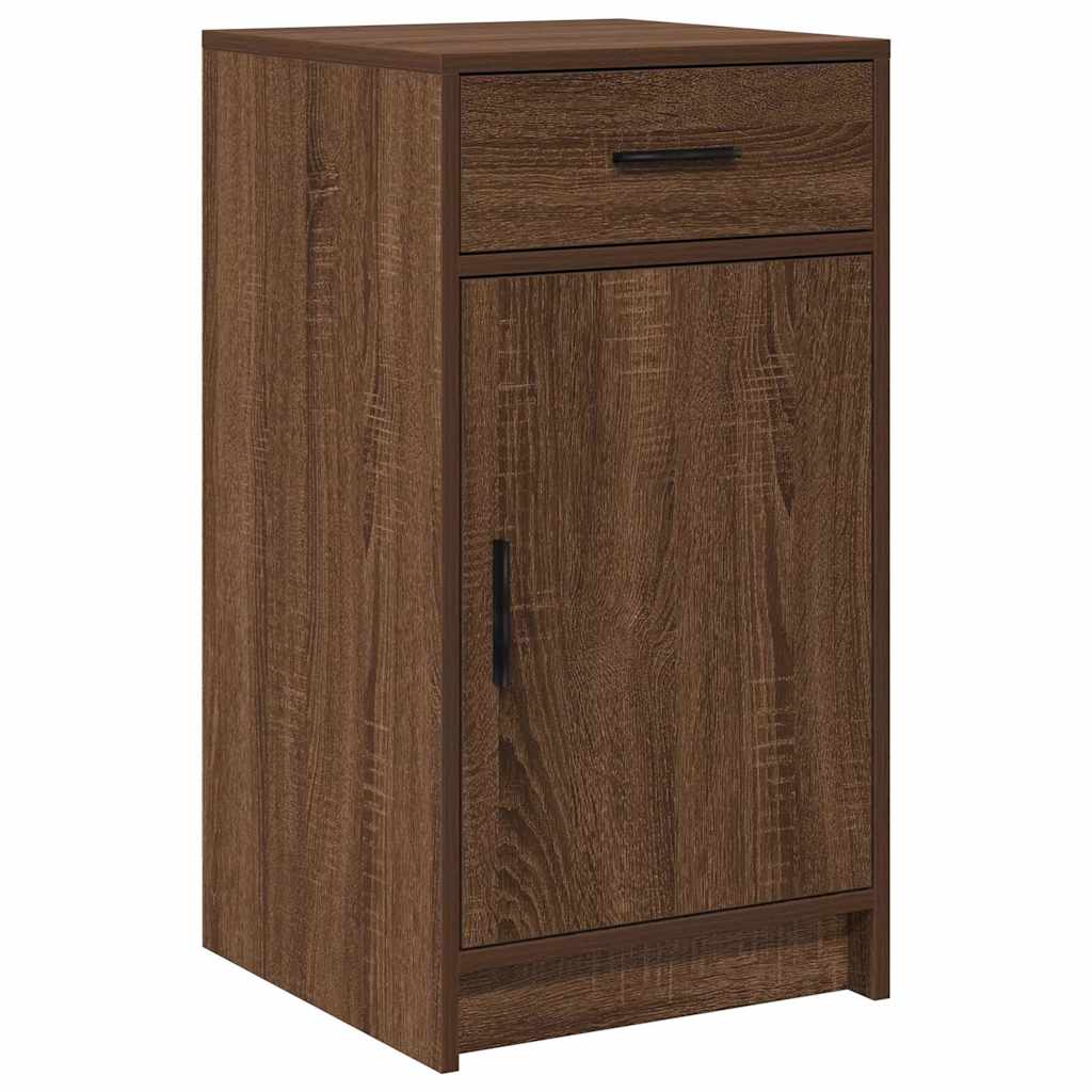Schminktisch mit Tür 2 pcs Braun 50 x 41 x 135 cm Holzwerkstoff