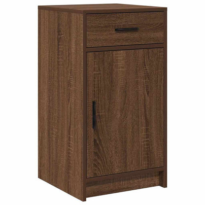 Schminktisch mit Tür 2 pcs Braun 50 x 41 x 135 cm Holzwerkstoff