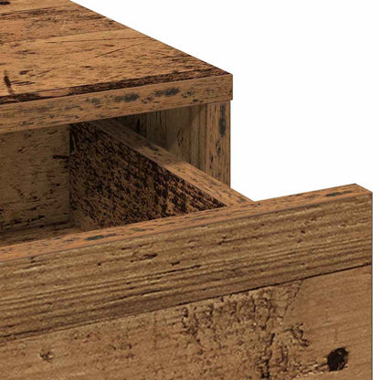 Schminktisch mit Tür 2 pcs Braun 50 x 41 x 135 cm Holzwerkstoff
