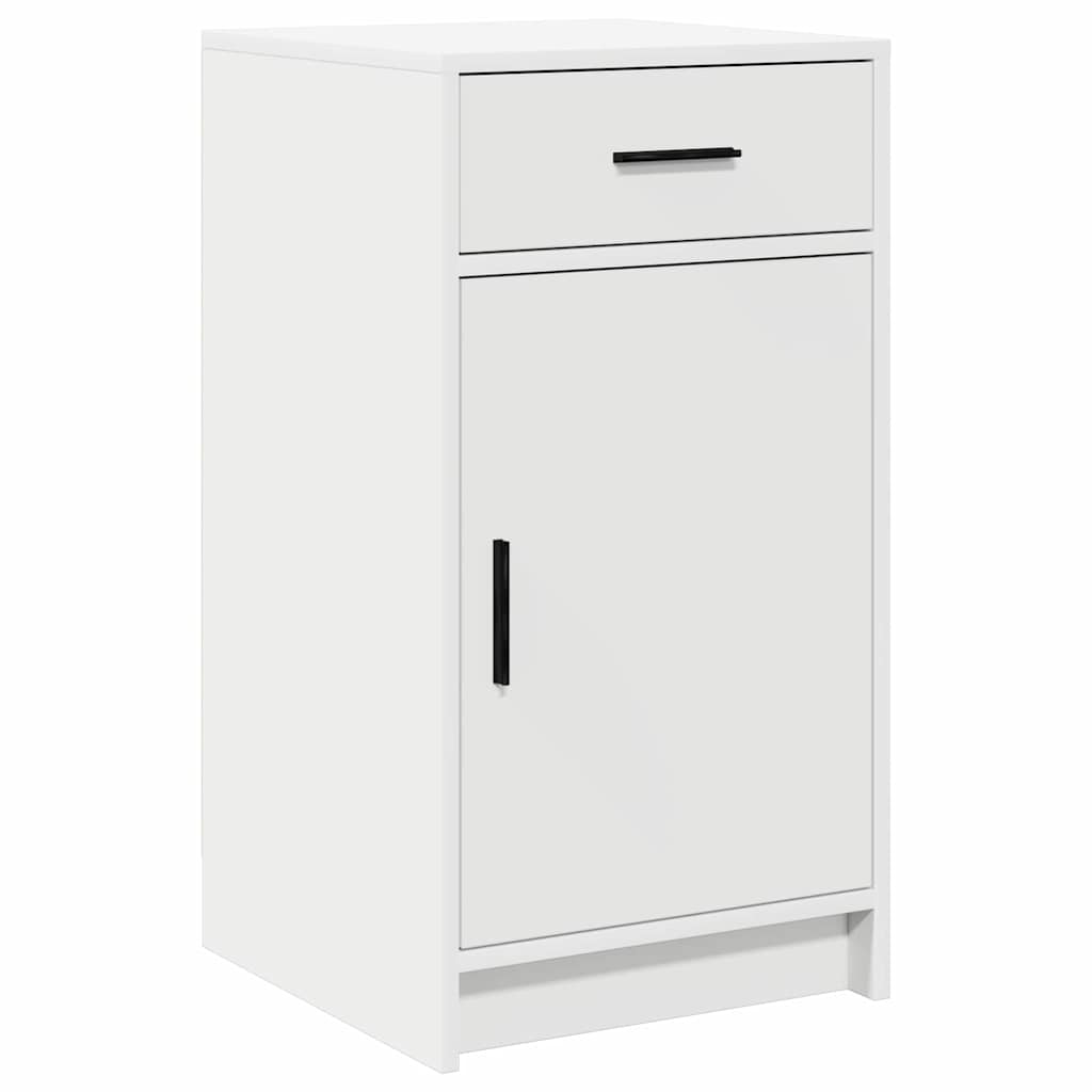 Schminktisch mit Tür 3 pcs Weiß 40 x 41 x 75 cm Holzwerkstoff