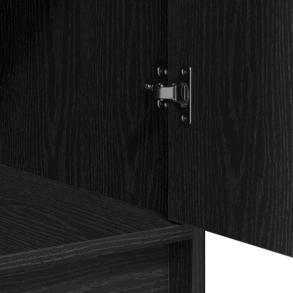 Schminktisch 3 pcs Schwarz 40 x 41 x 75 cm Holzwerkstoff