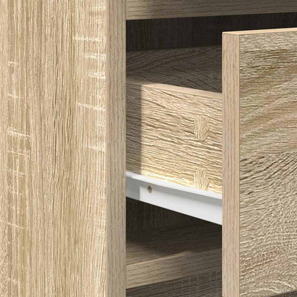Schminktisch mit Tür 3 pcs Braun 40 x 41 x 75 cm Holzwerkstoff