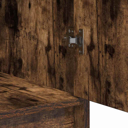 Schminktisch mit Tür 3 pcs Braun 40 x 41 x 75 cm Holzwerkstoff