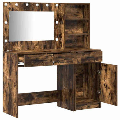 Schminktisch 2 pcs Braun 78,5 x 41 x 135 cm Holzwerkstoff